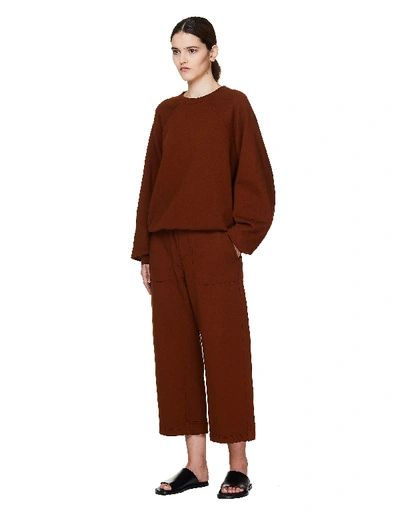 Shop Haider Ackermann Brown Cotton Sweatpants