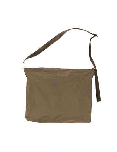 All Purpose Shoulder Bag In Khaki Nylon