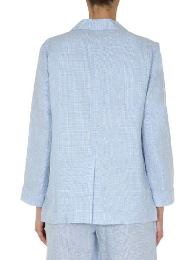 Shop Jovonna London Women's Light Blue Linen Blazer