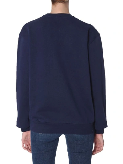 Shop Ps By Paul Smith Women's Blue Cotton Sweatshirt