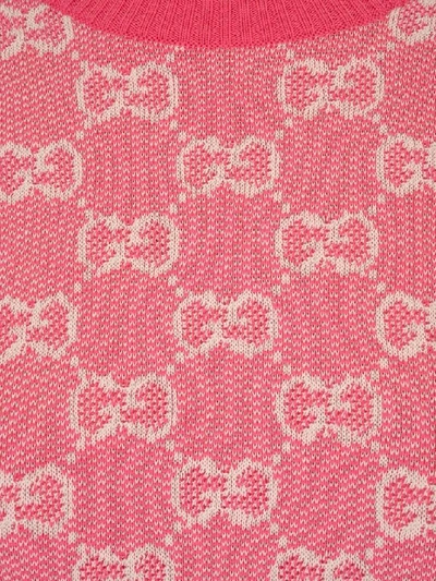 Shop Gucci Women's Pink Wool Sweater
