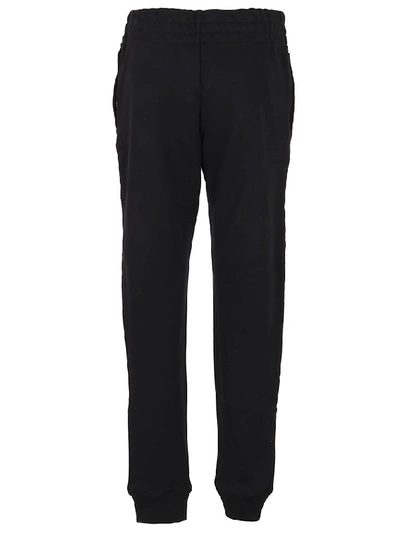 Shop Moschino Women's Black Cotton Joggers