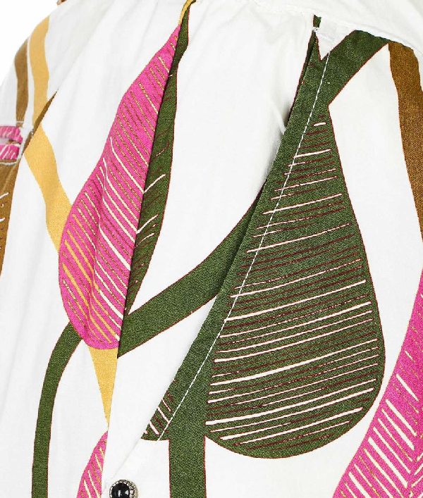 white cotton beach pants