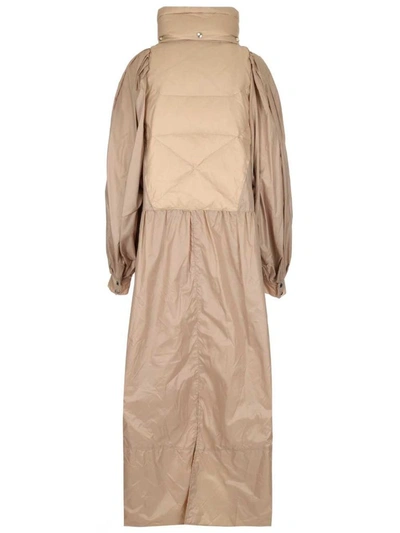 Shop Khrisjoy Women's Beige Nylon Coat