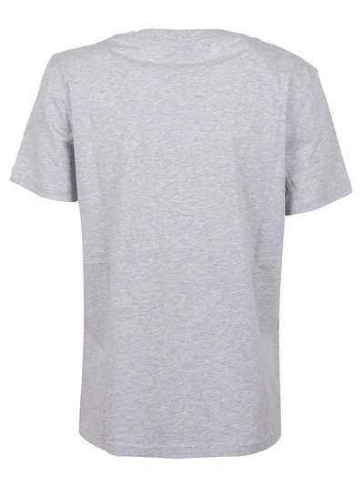 Shop Moschino Women's Grey Cotton T-shirt