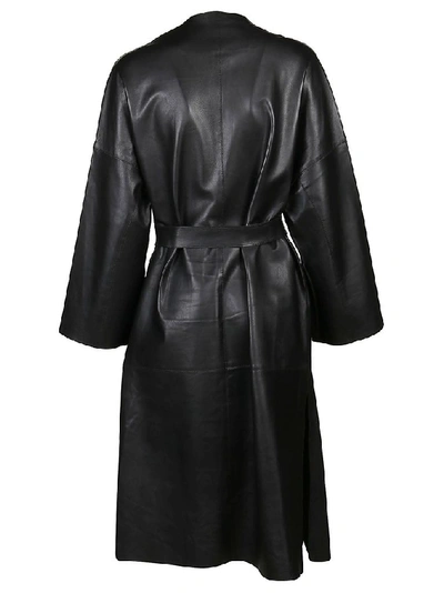Shop Sword 6.6.44 S.w.o.r.d 6.6.44 Women's Black Leather Coat
