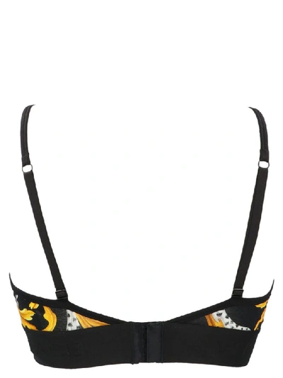 Shop Versace Women's Black Cotton Bra