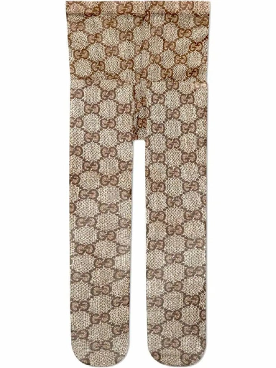 Shop Gucci Women's Brown Polyamide Socks