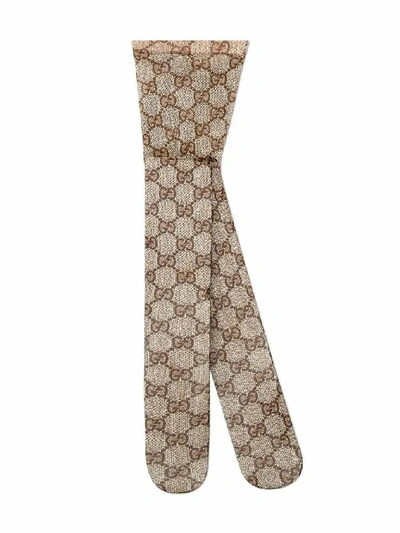 Shop Gucci Women's Brown Polyamide Socks