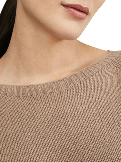 Shop Max Mara S  Women's Brown Cashmere Sweater
