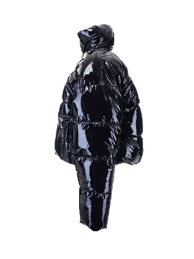Shop Balenciaga Women's Black Polyester Down Jacket