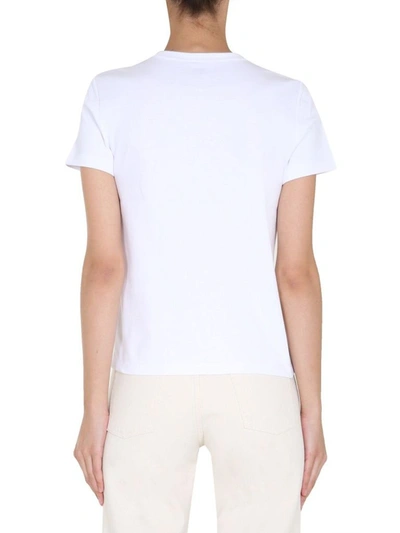 Shop Tory Burch Women's White Cotton T-shirt