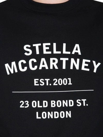 Shop Stella Mccartney Women's Black Cotton Sweatshirt