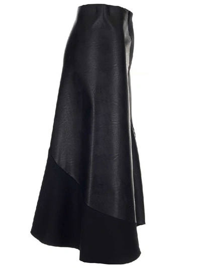 Shop Stella Mccartney Women's Black Wool Skirt