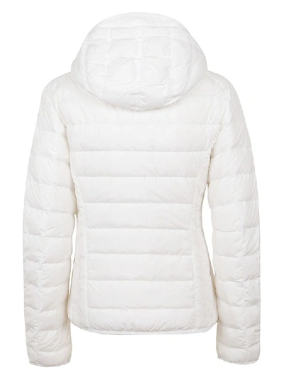 Shop Parajumpers Women's White Polyester Down Jacket