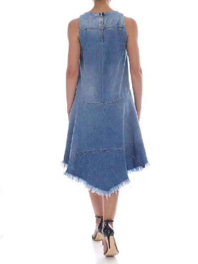 Shop Gaelle Paris Women's Blue Cotton Dress