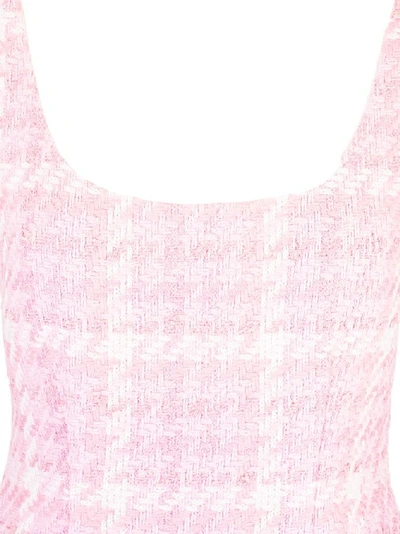 Shop Alessandra Rich Women's Pink Cotton Dress