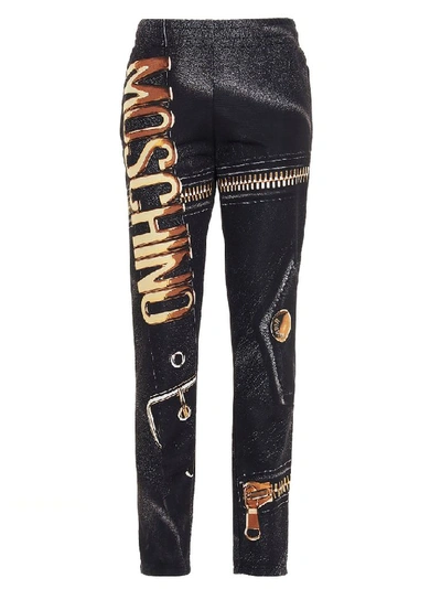 Shop Moschino Women's Multicolor Polyester Pants