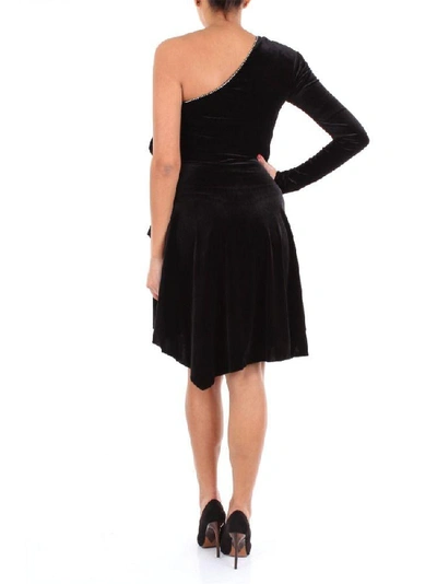 Shop Philosophy Women's Black Polyester Dress