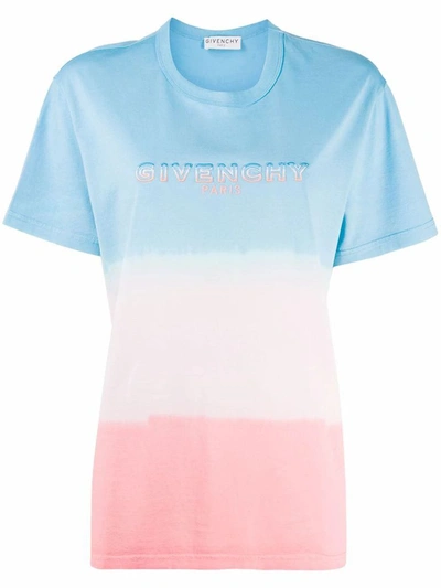 Shop Givenchy Women's Pink Cotton T-shirt