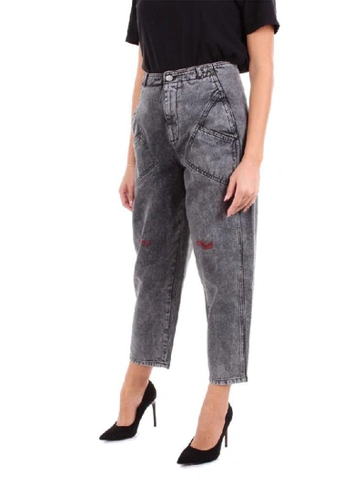 Shop Philosophy Women's Grey Cotton Jeans