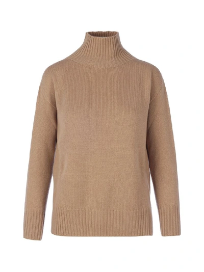 Shop Max Mara S  Women's Brown Cashmere Sweater