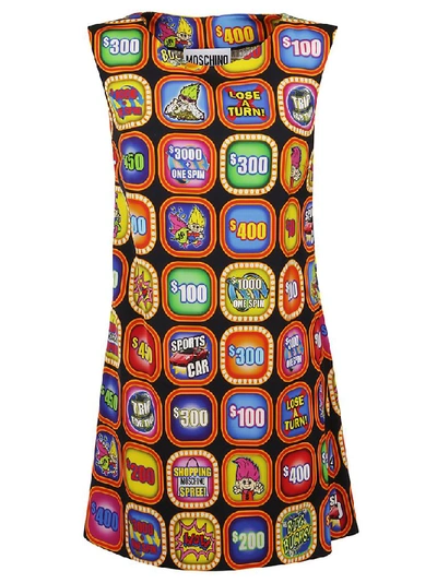 Shop Moschino Women's Multicolor Viscose Dress