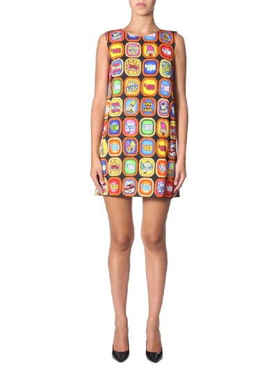 Shop Moschino Women's Multicolor Viscose Dress
