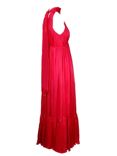 Shop Zimmermann Women's Red Silk Dress