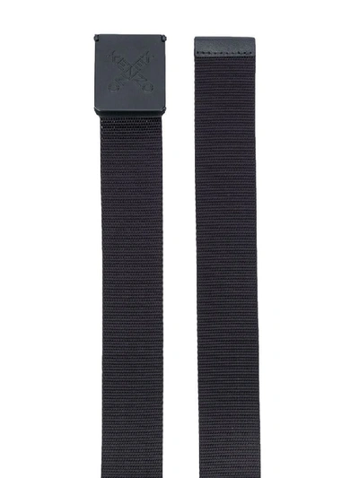 Shop Kenzo Men's Black Polyester Belt