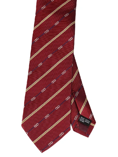 Shop Ferragamo Salvatore  Men's Red Silk Tie