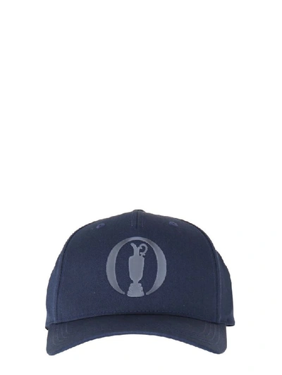Shop Hugo Boss Men's Blue Cotton Hat