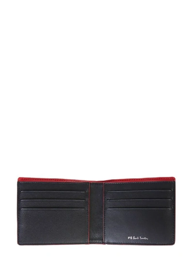 Shop Ps By Paul Smith Men's Black Leather Wallet