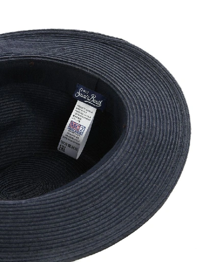 Shop Mc2 Saint Barth Men's Blue Other Materials Hat