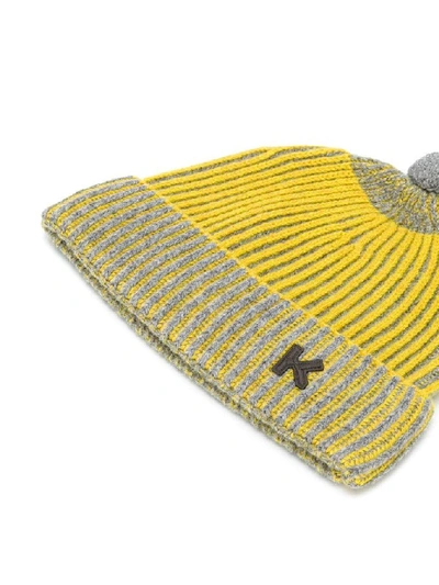 Shop Kenzo Men's Yellow Wool Hat
