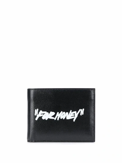 Shop Off-white Men's Black Leather Wallet