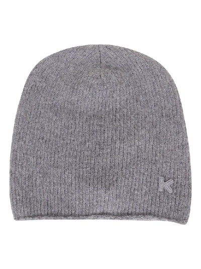 Shop Kenzo Men's Grey Cotton Hat