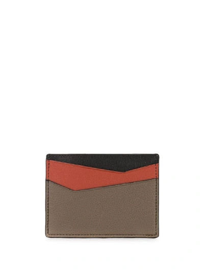 Shop Loewe Men's Multicolor Leather Card Holder