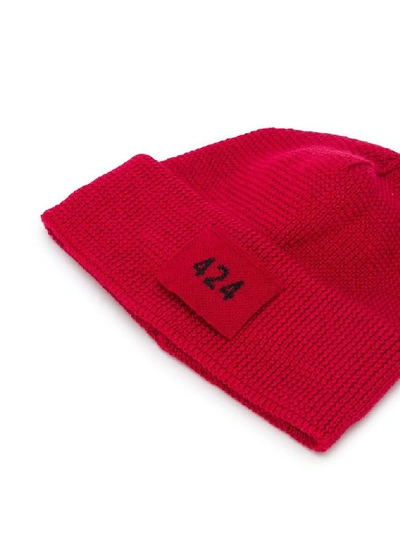 Shop 424 Men's Red Wool Hat