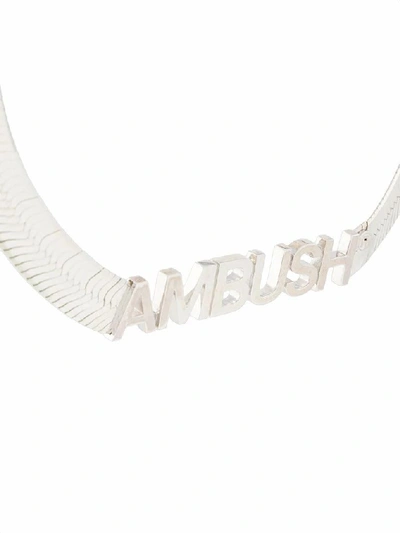 Shop Ambush ® Men's Silver Metal Necklace