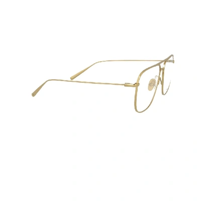 Shop Kaleos Men's Gold Metal Glasses