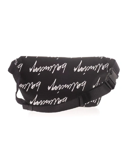 Shop Balenciaga Men's Black Polyamide Belt Bag