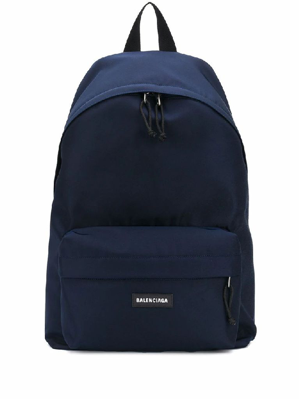 balenciaga backpack blue