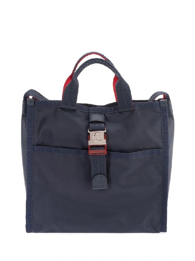 Shop Christian Louboutin Men's Blue Nylon Travel Bag