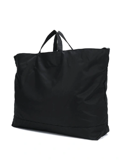 Shop Off-white Men's Black Polyester Tote