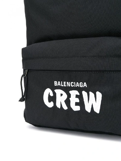 Shop Balenciaga Men's Black Polyamide Backpack