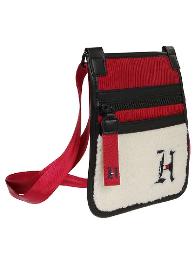 Shop Tommy Hilfiger Men's Red Polyester Messenger Bag