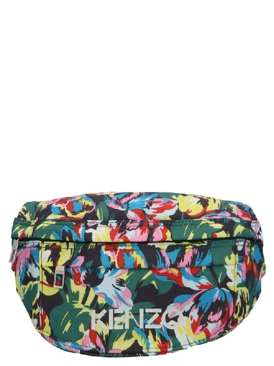 Shop Kenzo Men's Multicolor Polyester Belt Bag