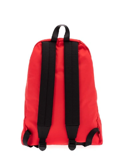 Shop Balenciaga Men's Red Nylon Backpack
