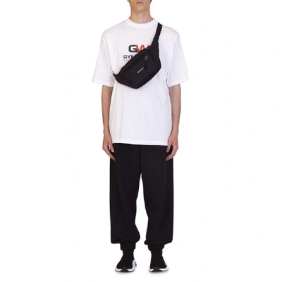 Shop Balenciaga Men's Black Polyester Belt Bag